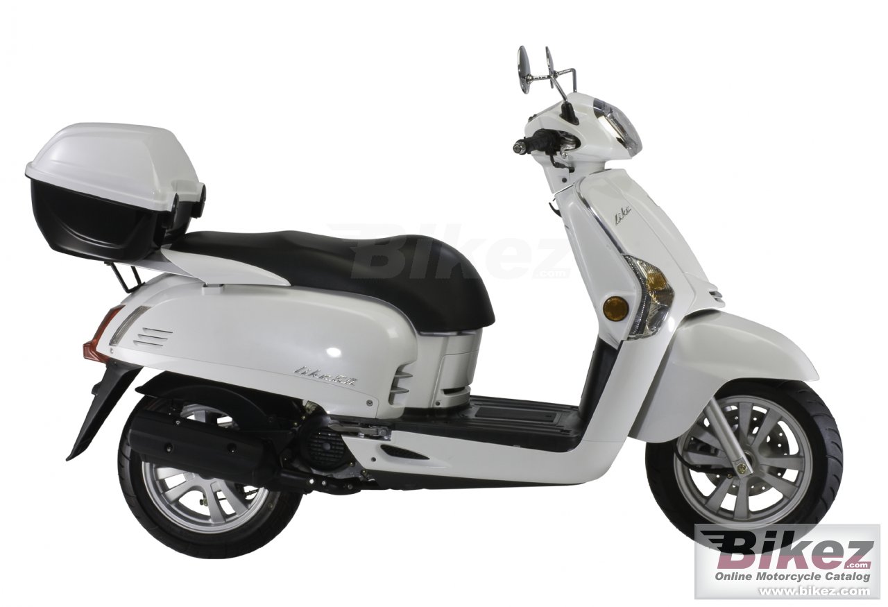Big Kymco like 200i picture and wallpaper from Bikez.com